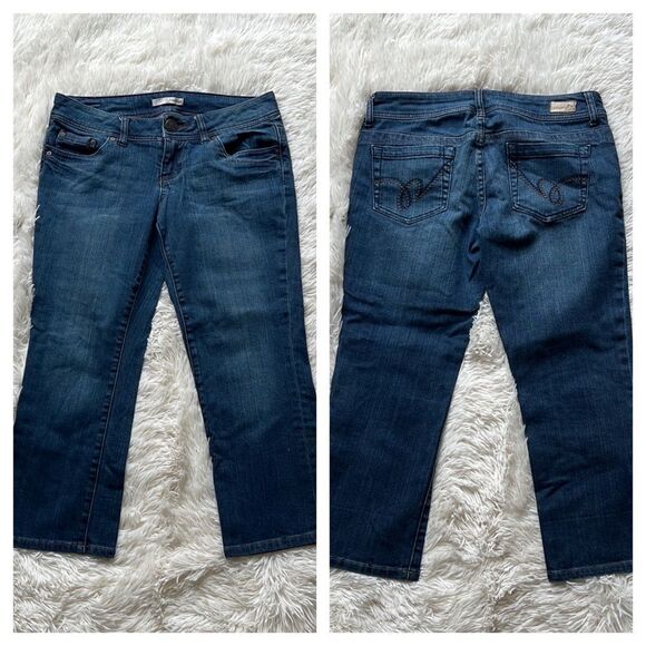 Refuge Crop Capri Jeans Pants Size 9 - Picture 1 of 6